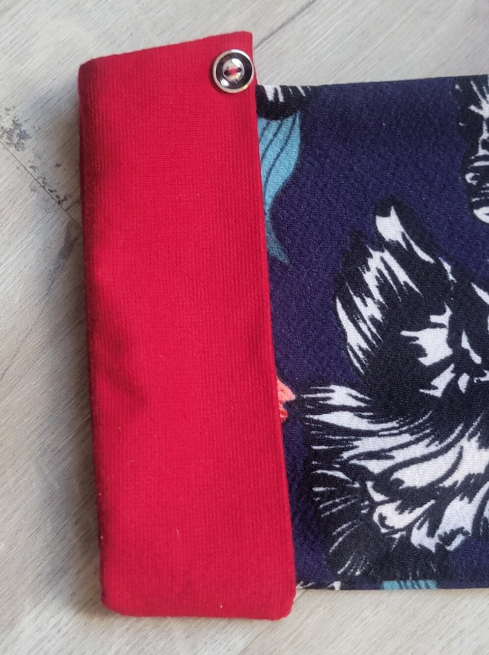 Oxiuly Fashion Floral Midi Bodycon Dress with Red Peter Pan Collar - Size S - Picture 7 of 11